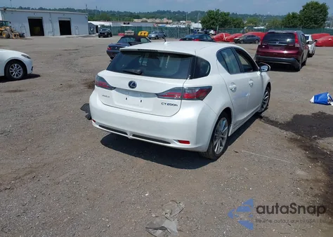 2011 Lexus Ct 200H Premium from USA, damaged, VIN JTHKD5BH9B2005894